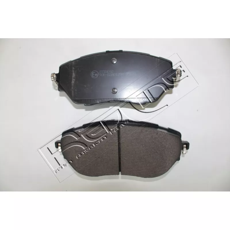 Jeu de 4 plaquettes de frein avant RED-LINE 27TO092 - Visuel 1