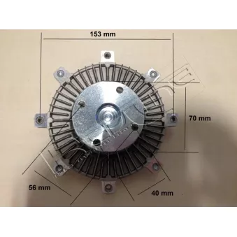 Embrayage, ventilateur de radiateur BLUE PRINT ADC491802