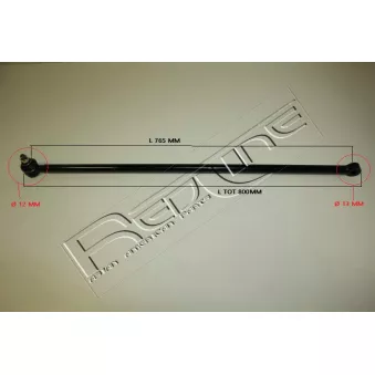 RED-LINE 40SZ009 - Barre de direction