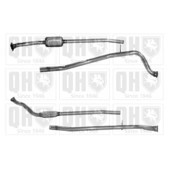 Catalyseur QUINTON HAZELL OEM 1705J2