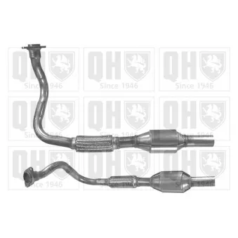 QUINTON HAZELL QCAT80115H - Catalyseur