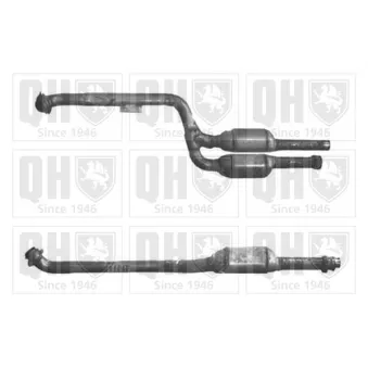 QUINTON HAZELL QCAT80190H - Catalyseur