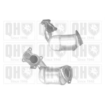 QUINTON HAZELL QCAT80308H - Catalyseur