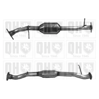 Catalyseur QUINTON HAZELL QCAT80320H pour FORD RANGER 2.5 TDCi 4x4 - 143cv