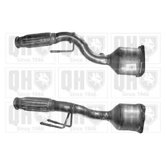 Catalyseur QUINTON HAZELL QCAT80336H pour FIAT ULYSSE 2.0 D Multijet - 136cv