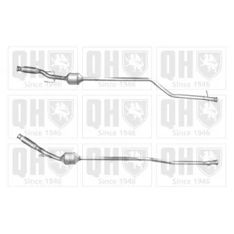 QUINTON HAZELL QCAT80349H - Catalyseur
