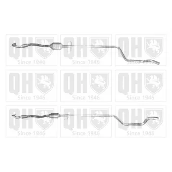 Catalyseur QUINTON HAZELL [QCAT80466H]