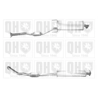 Catalyseur QUINTON HAZELL [QCAT80485H]