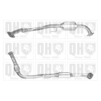 Catalyseur QUINTON HAZELL [QCAT80508H]