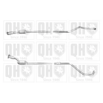 Catalyseur QUINTON HAZELL [QCAT80519H]