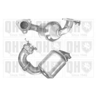 Catalyseur QUINTON HAZELL QCAT80527H pour RENAULT SCENIC 2.0 DCI - 150cv