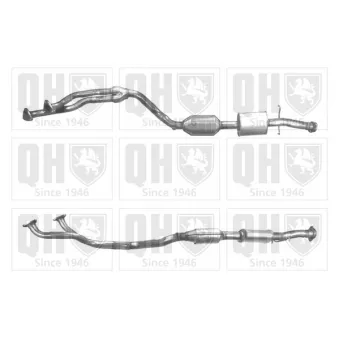 Catalyseur QUINTON HAZELL [QCAT90271H]
