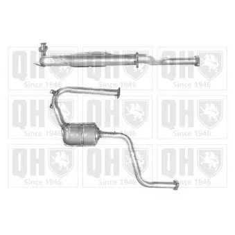 Catalyseur QUINTON HAZELL [QCAT90647H]