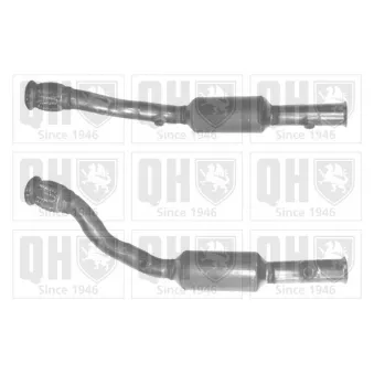 Catalyseur QUINTON HAZELL QCAT90984H pour CITROEN XSARA 1.8 16V - 115cv