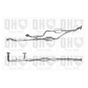 Catalyseur QUINTON HAZELL [QCAT91087H]