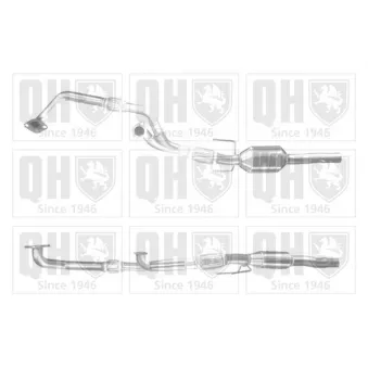 Catalyseur QUINTON HAZELL [QCAT91404H]