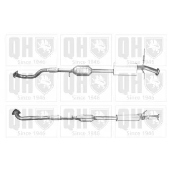 Catalyseur QUINTON HAZELL [QCAT91437H]