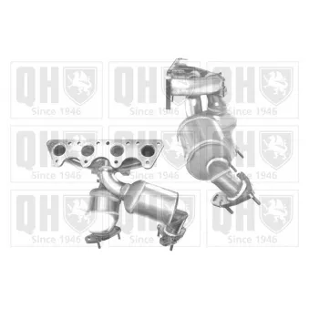 Catalyseur QUINTON HAZELL [QCAT91765H]