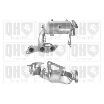 QUINTON HAZELL QCAT92060H - Catalyseur