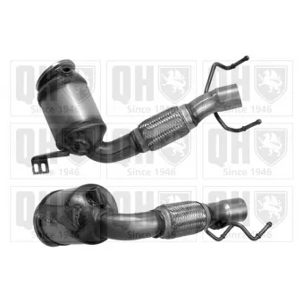 Catalyseur QUINTON HAZELL QCAT92123H pour CITROEN C2 One First - 75cv