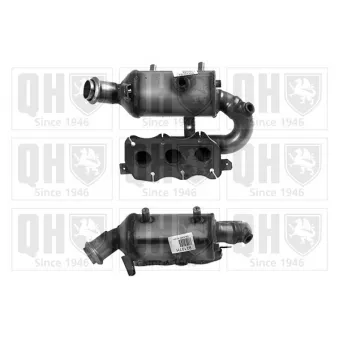 Catalyseur QUINTON HAZELL QCAT92197H pour RENAULT TWINGO 1.0 SCe 70 - 71cv