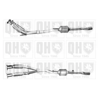 Catalyseur QUINTON HAZELL [QCAT92227H]