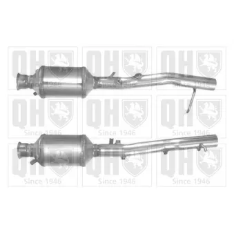 Filtre à particules / à suie, échappement QUINTON HAZELL [QDPF11046]