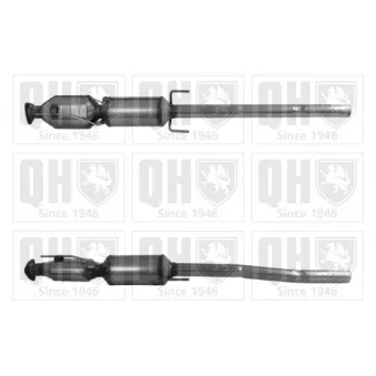 Filtre à particules / à suie, échappement QUINTON HAZELL [QDPF11102H]