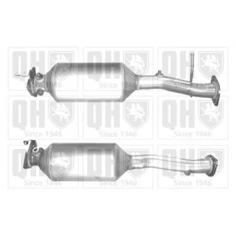 Filtre à particules / à suie, échappement QUINTON HAZELL [QDPF11208]