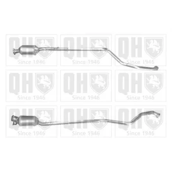 Filtre à particules / à suie, échappement QUINTON HAZELL [QDPF11332]