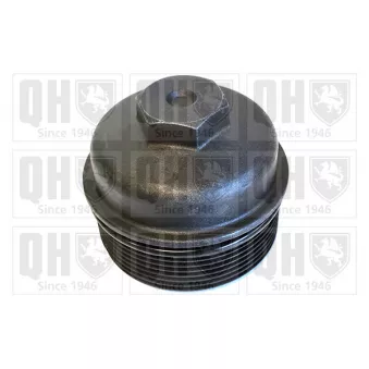 Couvercle, boîtier du filtre à huile QUINTON HAZELL QOC1049 pour VOLKSWAGEN GOLF 1.4 FSI - 90cv