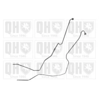 QUINTON HAZELL QPPI11094B - Conduite à press, capteur de press (filtre particule/suie)