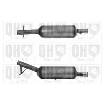 Catalyseur SCR QUINTON HAZELL OEM 9807216580