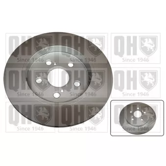 QUINTON HAZELL BDC5944 - Jeu de 2 disques de frein arrière