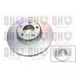 QUINTON HAZELL BDC6036 - Jeu de 2 disques de frein avant