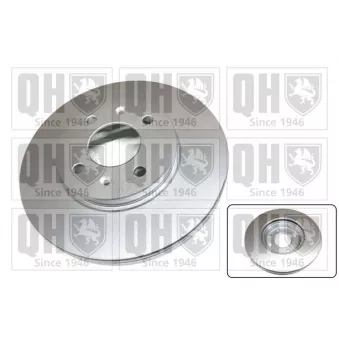 Jeu de 2 disques de frein avant QUINTON HAZELL OEM 517121R000