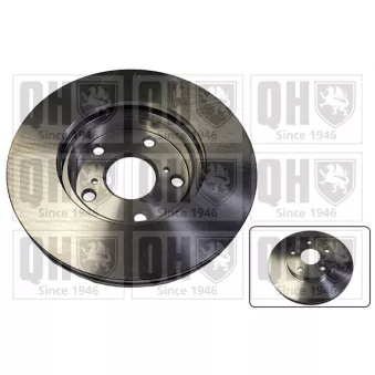QUINTON HAZELL BDC6120 - Jeu de 2 disques de frein avant