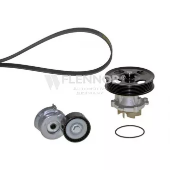 FLENNOR FP16PK1183 - Pompe à eau+Jeu de courroie trapézoïdale à nervures