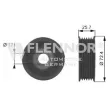 FLENNOR FS99239 - Poulie renvoi/transmission, courroie trapézoïdale à nervures