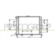 PRASCO AA080R004 - Radiateur, refroidissement du moteur