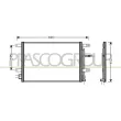 PRASCO AD022C001 - Condenseur, climatisation