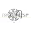 PRASCO AD032F004 - Ventilateur, refroidissement du moteur