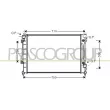 Radiateur, refroidissement du moteur PRASCO [AD032R006]