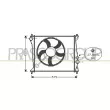 Radiateur, refroidissement du moteur PRASCO [AD302R001]