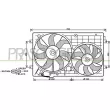 PRASCO AD320F002 - Ventilateur, refroidissement du moteur
