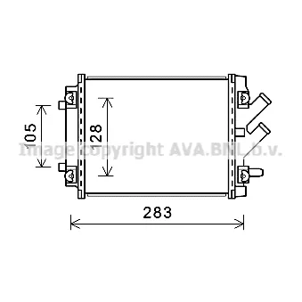 PRASCO AI2384 - Radiateur, refroidissement du moteur