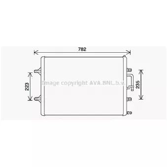 PRASCO AI2409 - Radiateur, refroidissement du moteur