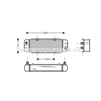 PRASCO AI3131 - Radiateur d'huile