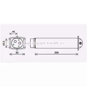 PRASCO AI4416 - Intercooler, échangeur