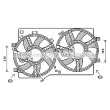 Ventilateur, refroidissement du moteur PRASCO [AL7521]
